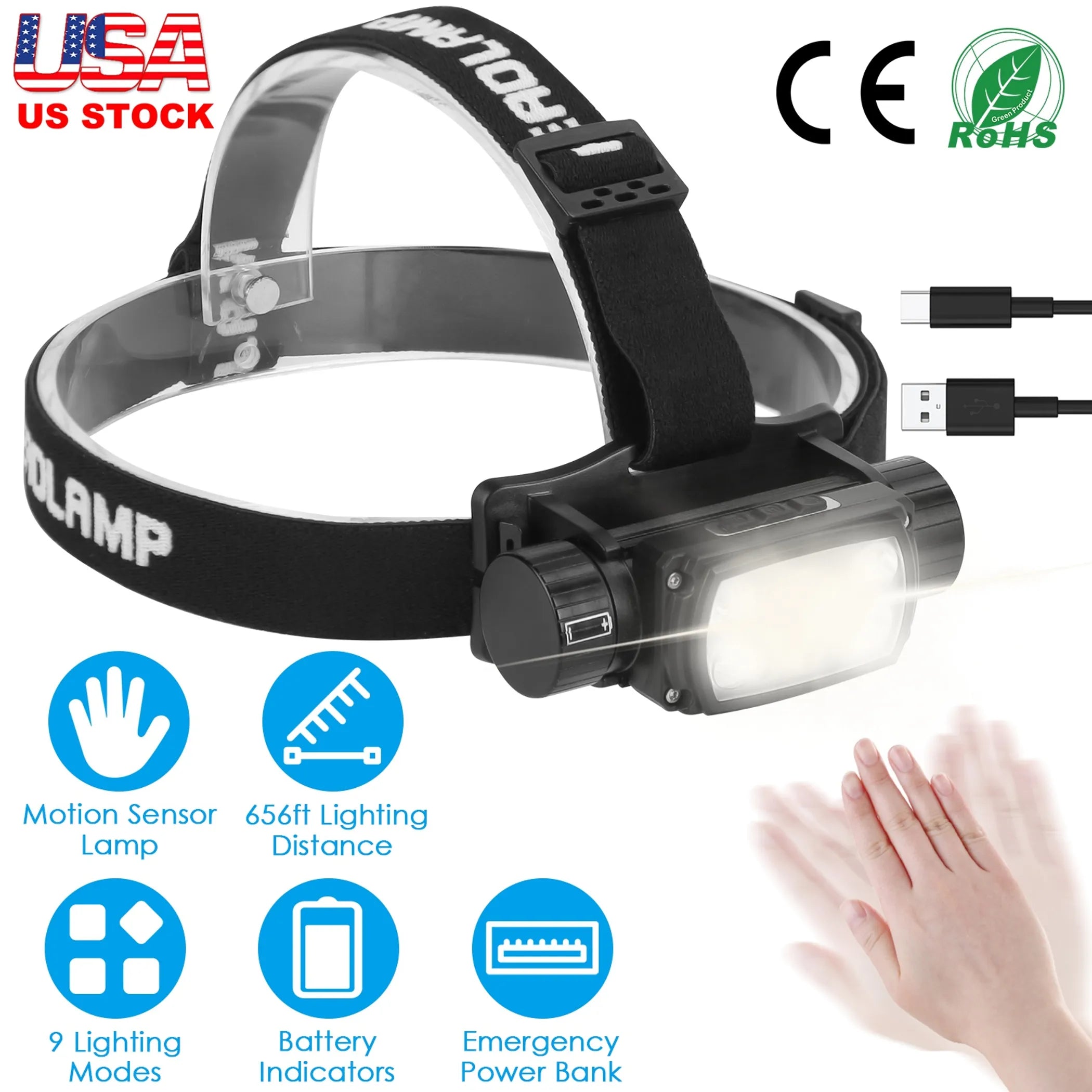 Rechargeable Motion Sensor