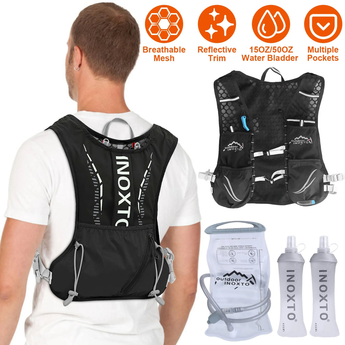 Sport Hydration Vest Running Backpack